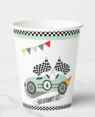 Karton Bardak Yarış Arabası 8 Parça