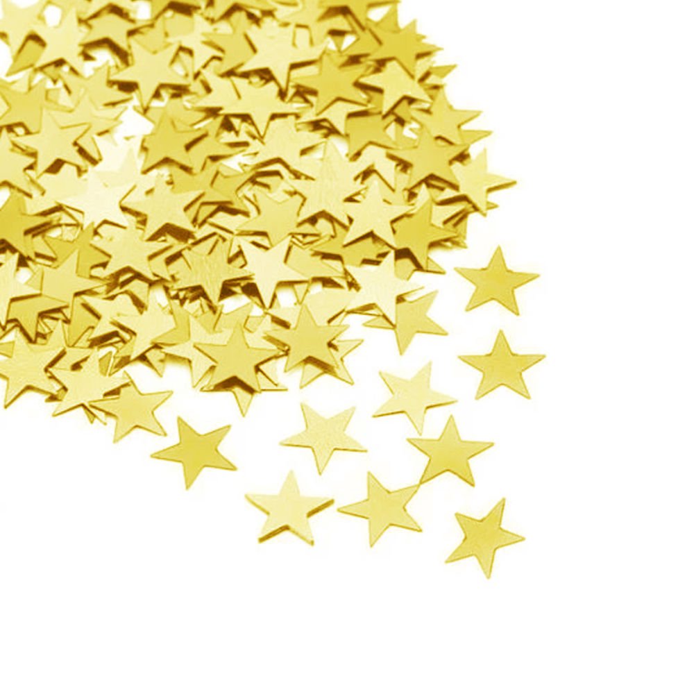 BALON İÇİ METALİZE YILDIZ PUL GOLD