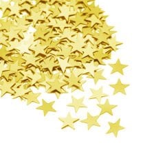 BALON İÇİ METALİZE YILDIZ PUL GOLD