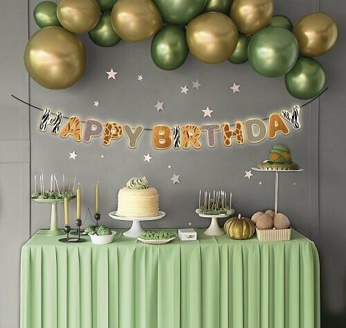 ÖZEL KESİM BANNER HAPPY SAFARİ TEMALI