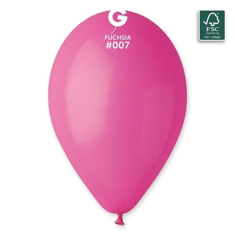 13'' Pastel Fuşya Balon 100 Lü