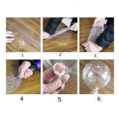 24'' ŞEFFAF PVC BOBO BALON