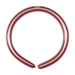 SOSİS BALON KROM (MİRROR) PEMBE