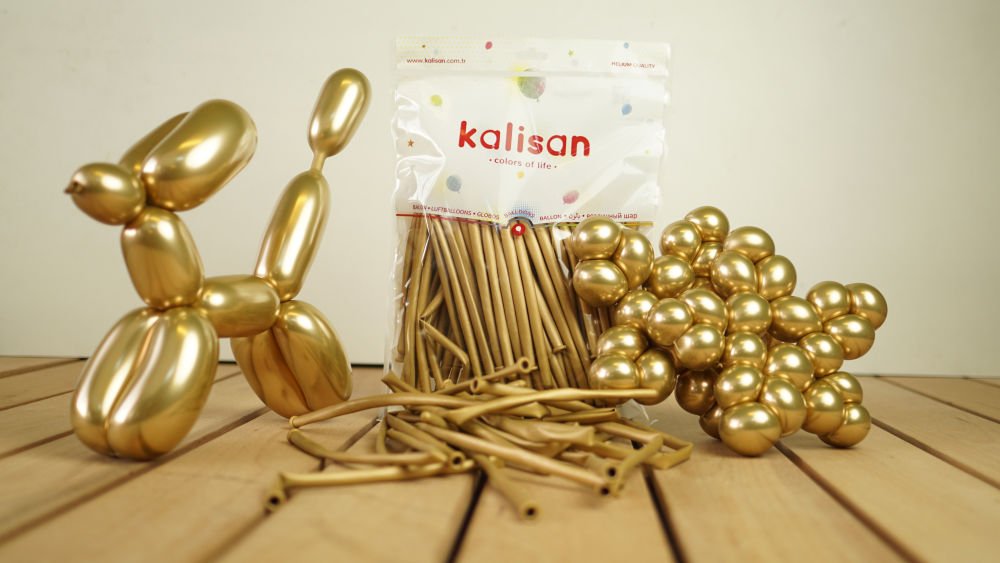 SOSİS BALON KROM (MİRROR) GOLD