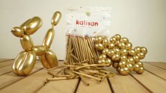 SOSİS BALON KROM (MİRROR) GOLD