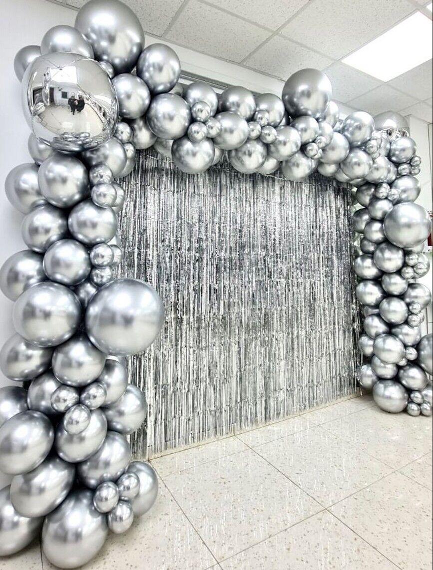 KROM GÜMÜŞ BALON SETİ