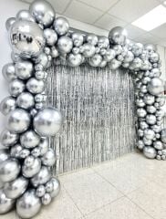 KROM GÜMÜŞ BALON SETİ