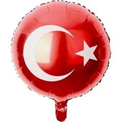 TÜRK BAYRAĞI FOLYO BALON 18 INC