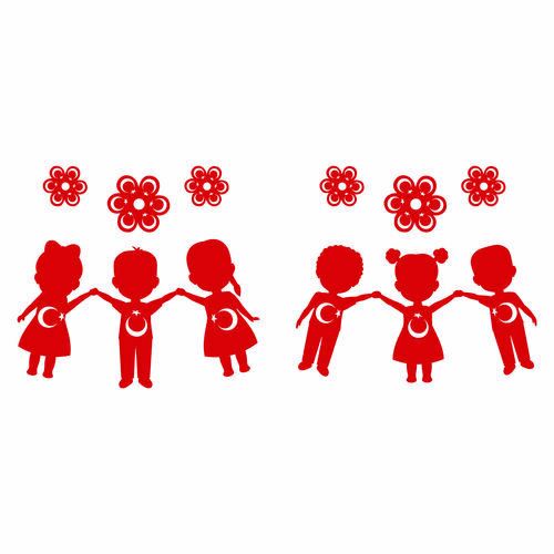 ULUSAL BAYRAMLAR PENCERE SÜSÜ