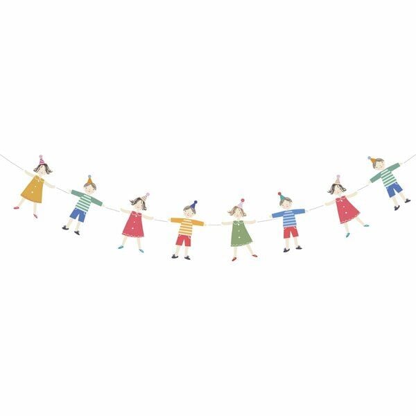 NEŞELİ ÇOCUKLAR DEKORATİF BANNER