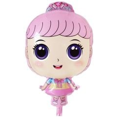 KIZ FOLYO BALON PEMBE