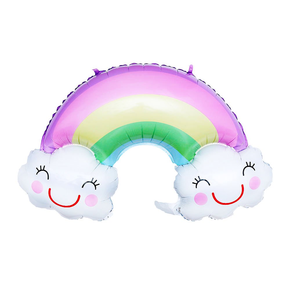 GÖKKUŞAĞI PARLAK RENKLER FOLYO BALON