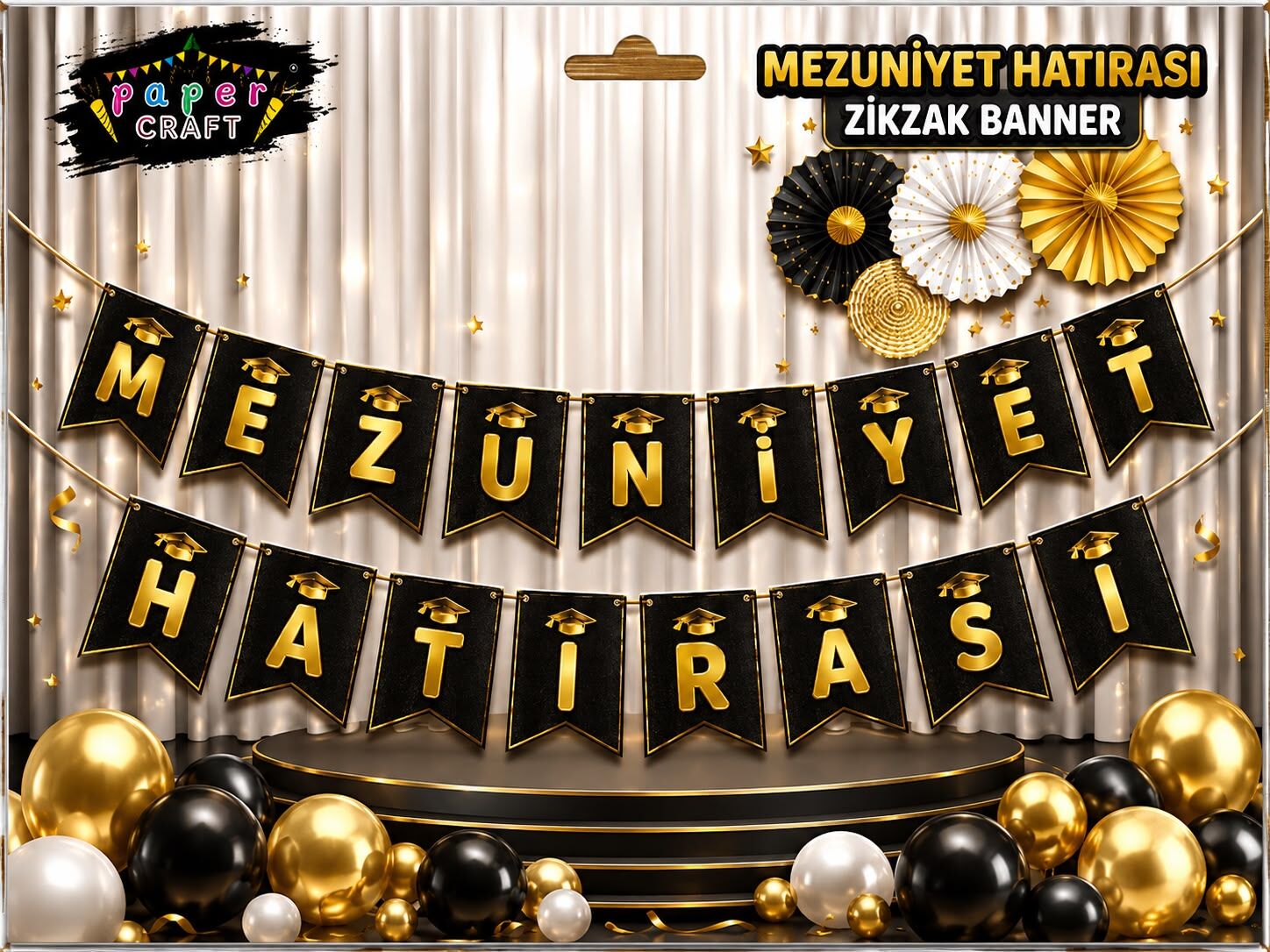 MEZUNİYET HATIRASI ZİKZAK BANNER