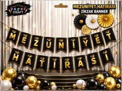 MEZUNİYET HATIRASI ZİKZAK BANNER
