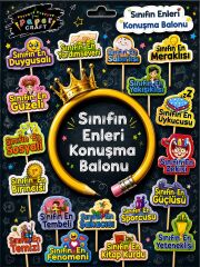 SINIFIN ENLERİ KONUŞMA BALONU