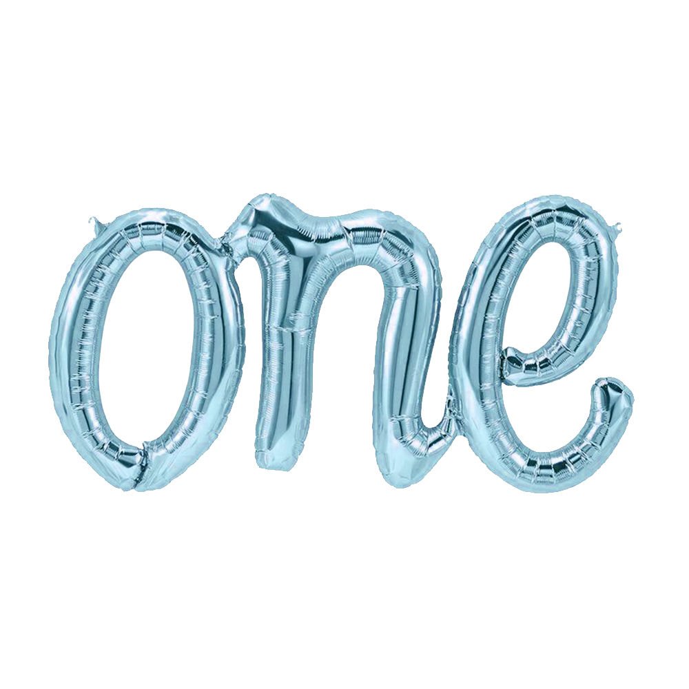 ONE YAZI FOLYO BALON MAVİ