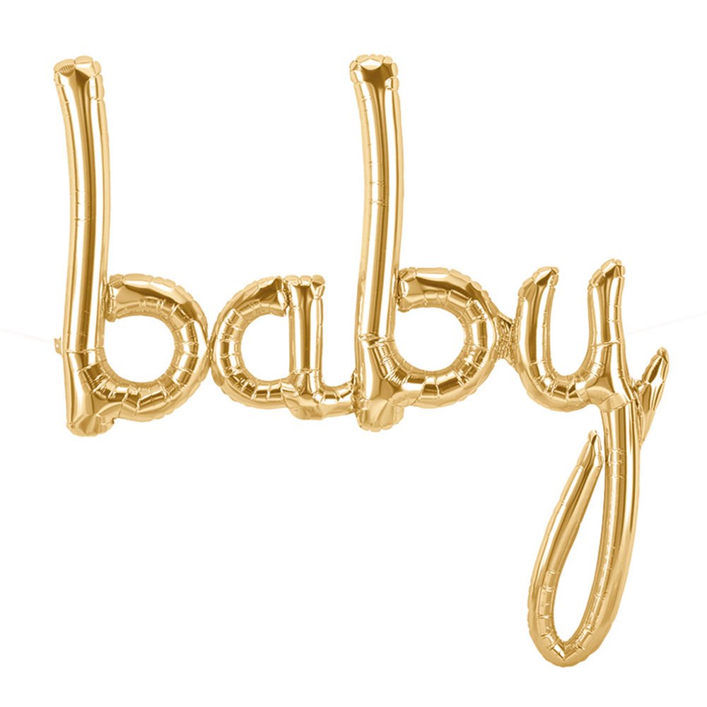 BABY YAZI FOLYO BALON GOLD