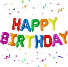 RENGARENK HAPPY BIRTHDAY FOLYO SET BALON