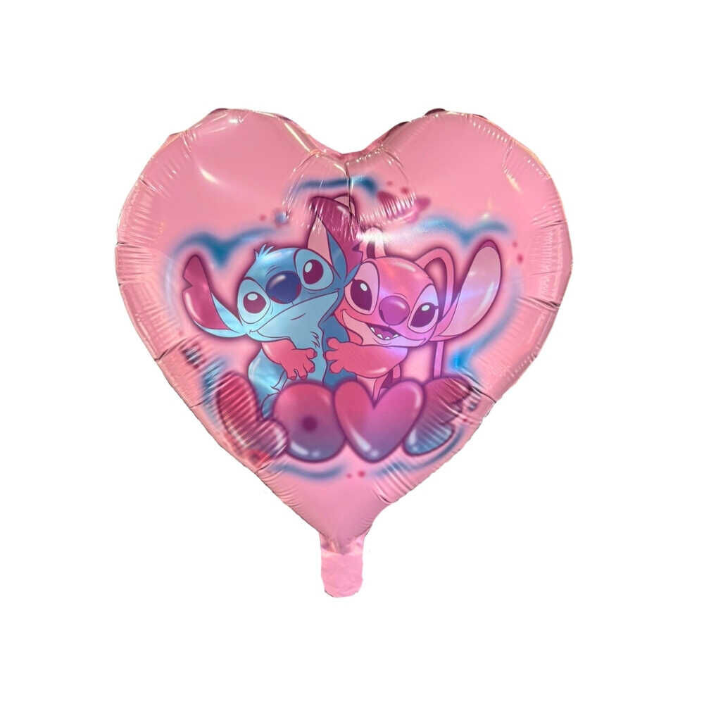 PEMBE KALPLİ STICH FOLYO BALON