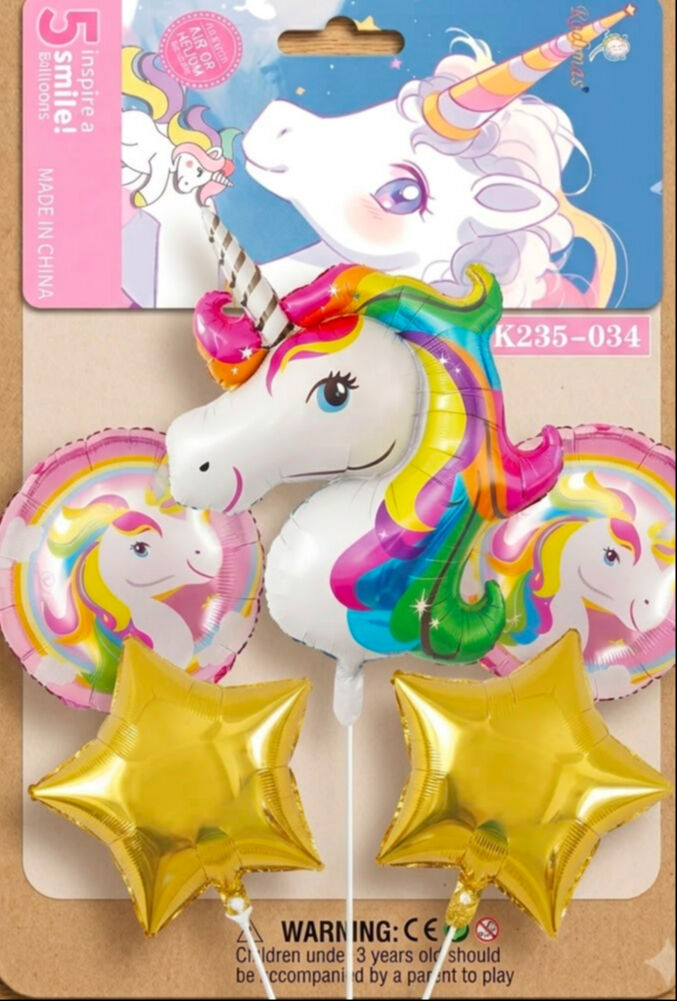 UNİCORN 5Lİ FOLYO SET BALON
