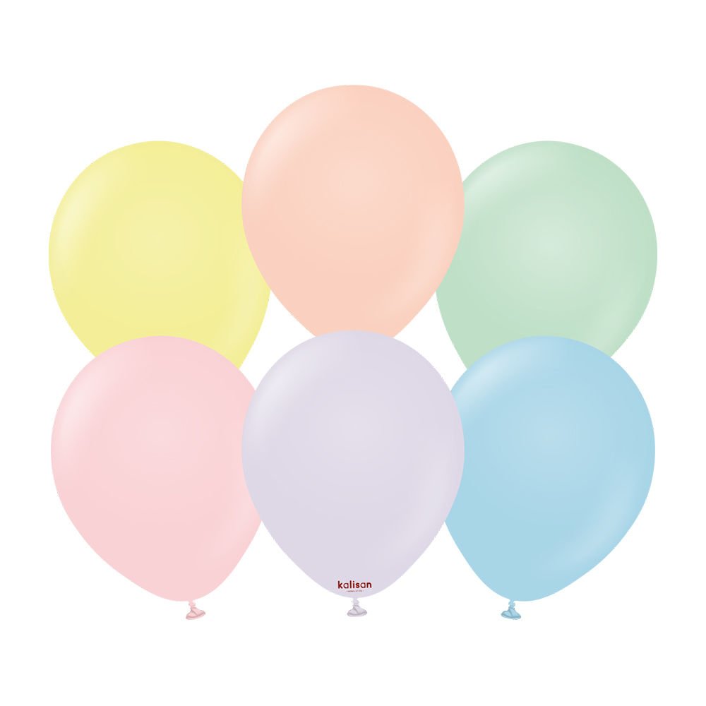 5'' Makaron Balon Karışık 100’lü