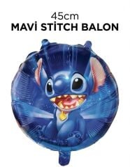 MAVİ STICH FOLYO BALON
