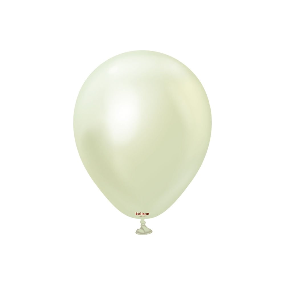 MIRROR (KROM) BALON KALİSAN 5 İNÇ YEŞİL ALTIN 100'LÜ