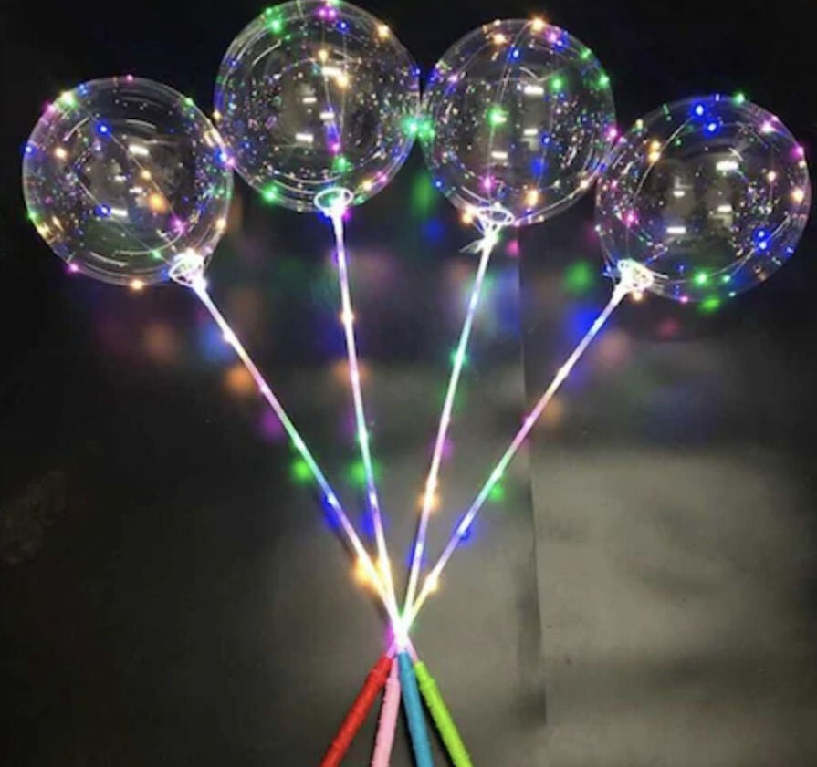 LEDLİ ŞEFFAF BALON