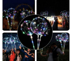 LEDLİ ŞEFFAF BALON