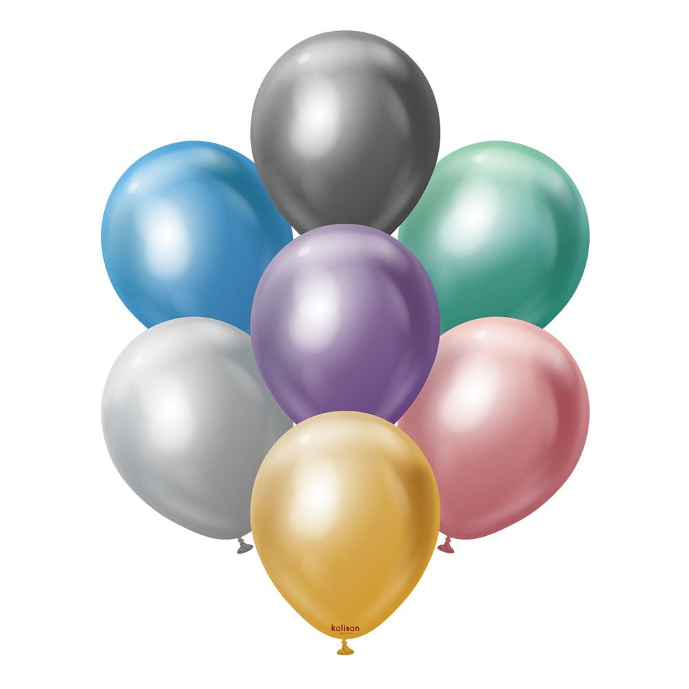 MIRROR (KROM) BALON KALİSAN 5 İNÇ KARIŞIK 100'LÜ
