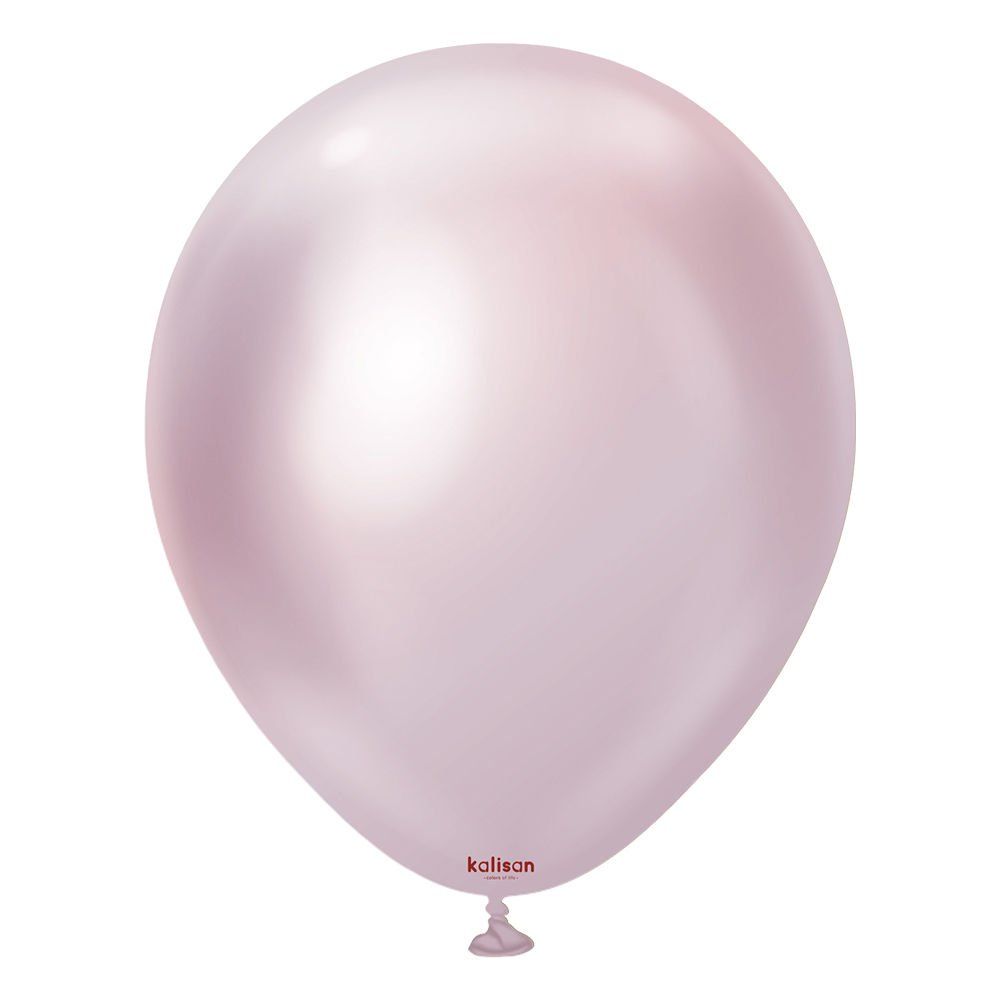 18'' Mirror(Krom) Balon Pembe Altın 3'lü