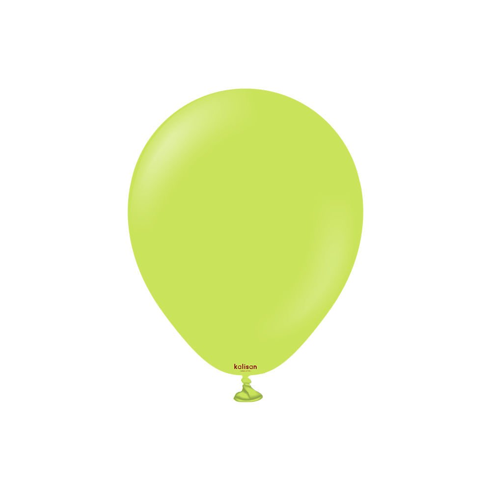 5'' Standart Balon Limon Yeşili(Lime Green) 100’lü