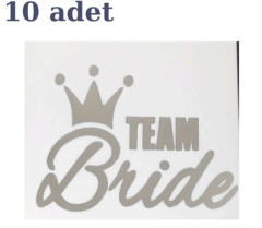 GÜMÜŞ TEAM BRİDE DÖVME