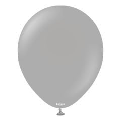18'' Standart Balon Gri 3'lü