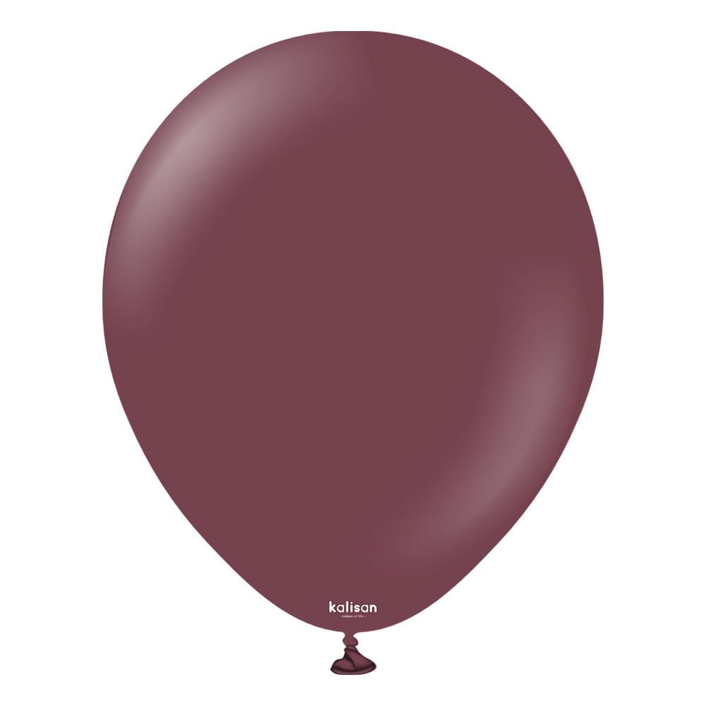 18'' Standart Balon Bordo 5'li