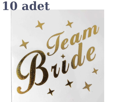GOLD TEAM BRİDE YILDIZ DÖVME