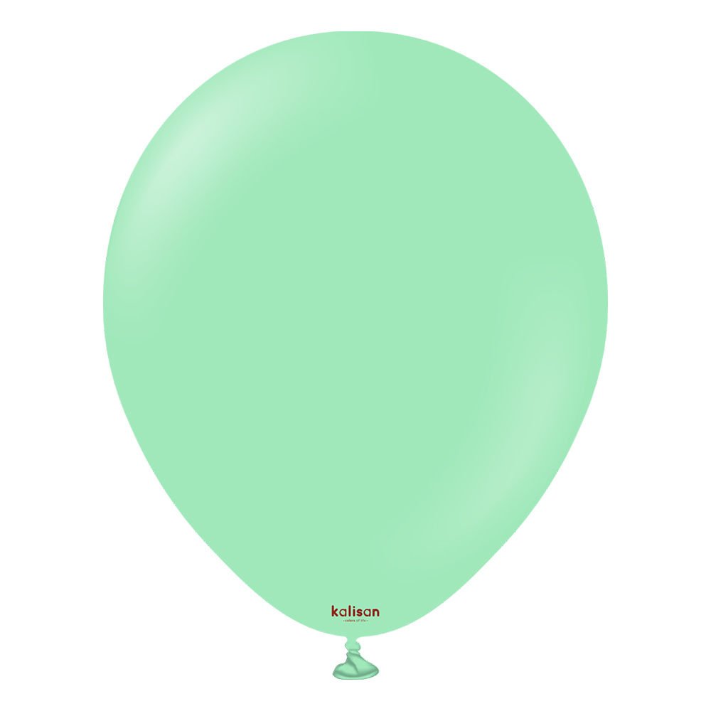 18'' Standart Balon Mint Yeşili 3'lü