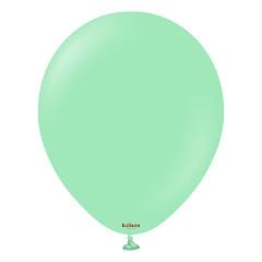 18'' Standart Balon Mint Yeşili 5'li