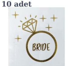 GOLD BRİDE YÜZÜK DÖVME
