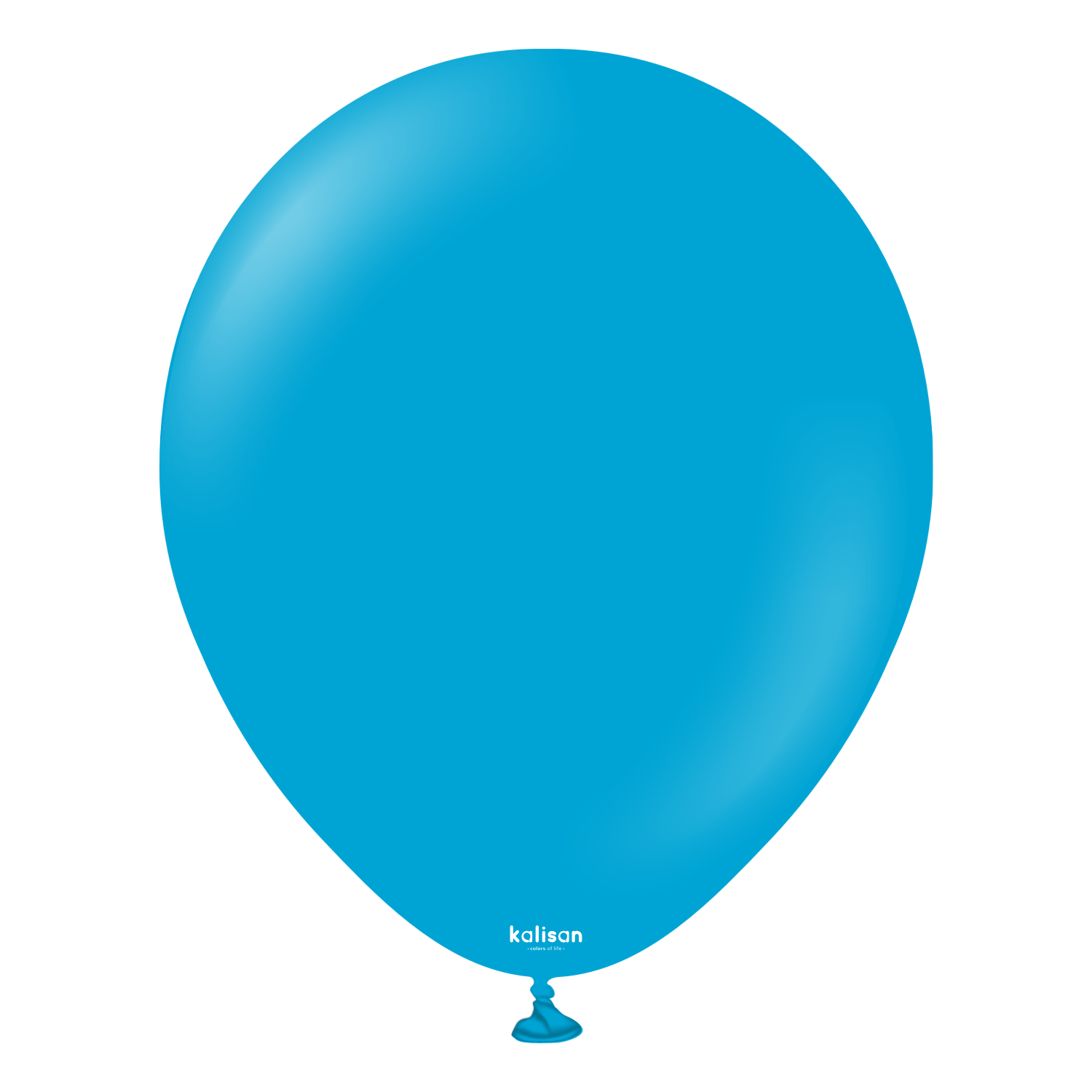 18'' Standart Balon Caribbean Blue (Karayip Mavisi) 3'lü
