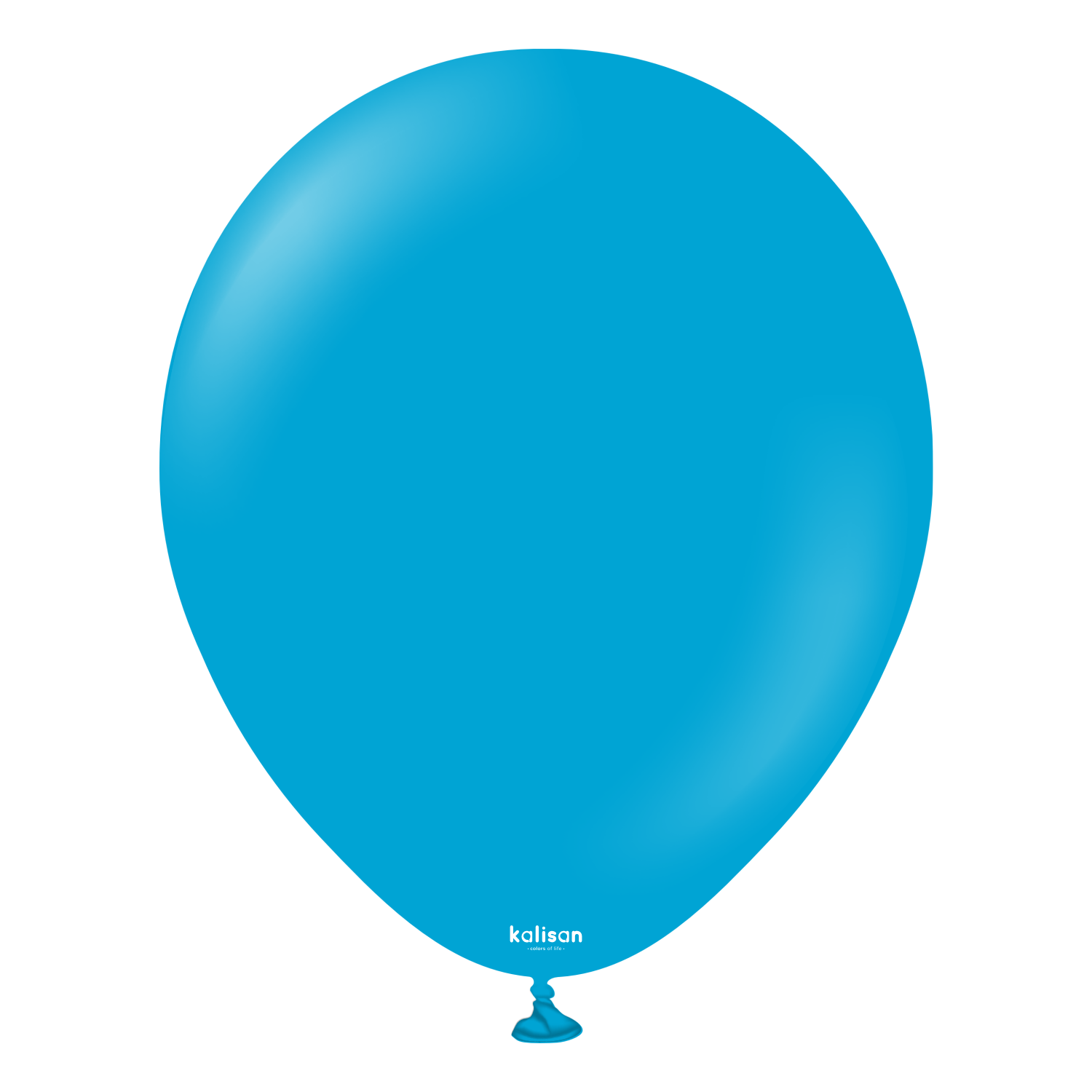 18'' Standart Balon Caribbean Blue (Karayip Mavisi) 5'li