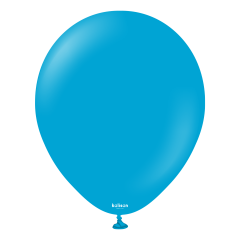 18'' Standart Balon Caribbean Blue (Karayip Mavisi) 3'lü