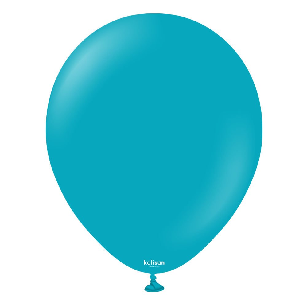18'' Standart Balon Turkuaz 5'li