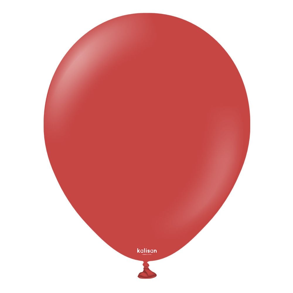 18'' Standart Balon Deep Red(Koyu Kırmızı) 5'li