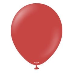 18'' Standart Balon Deep Red(Koyu Kırmızı) 3'lü
