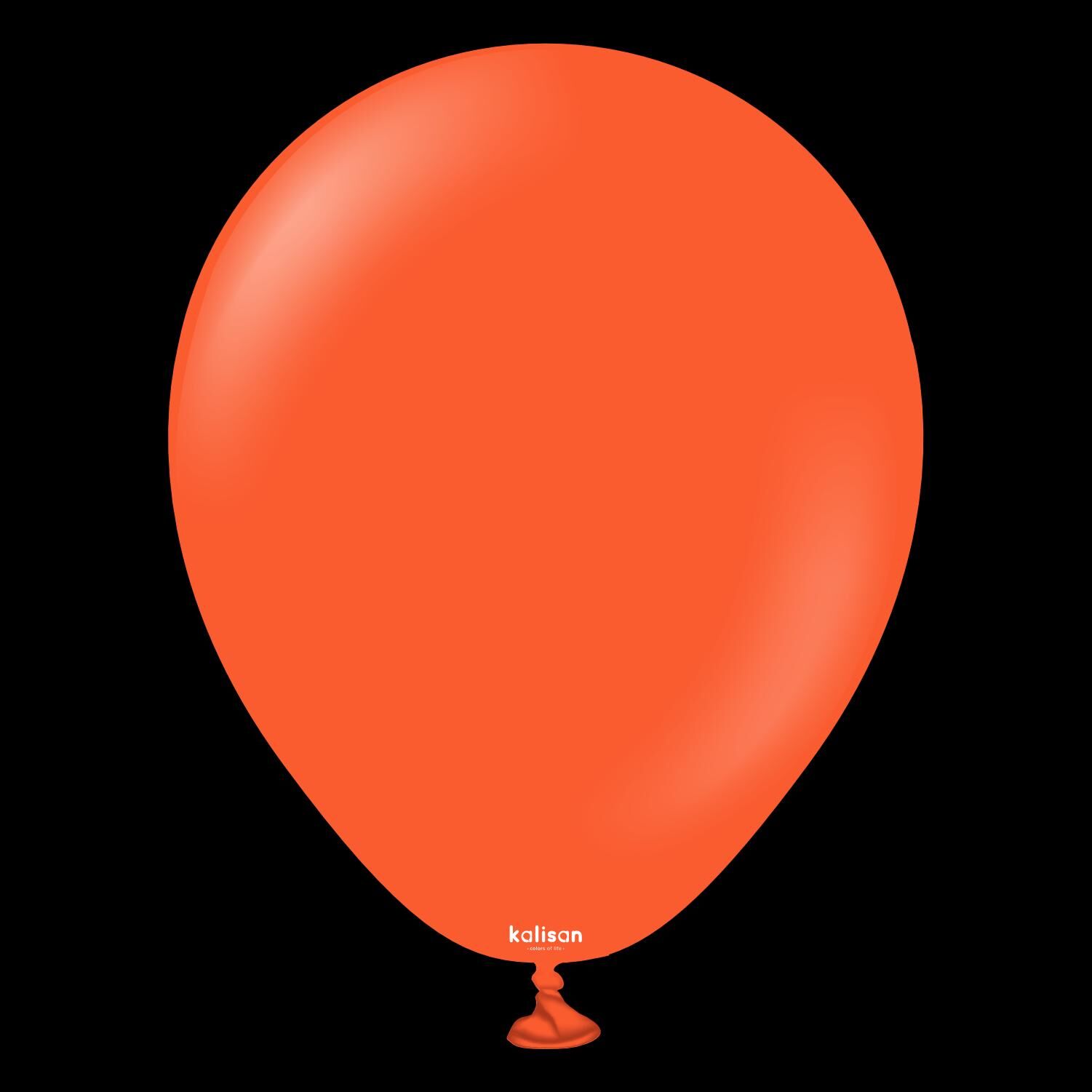 5'' Standart Balon Flame Orange 100’lü