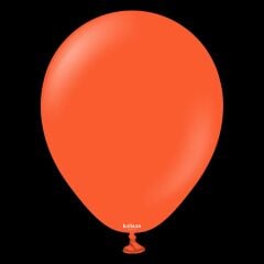 5'' Standart Balon Flame Orange 100’lü