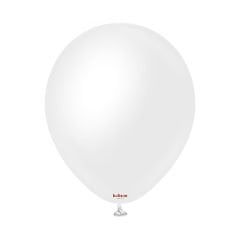 11'' Opak Balon Saten Snow White (Kar Beyazı) 50'li