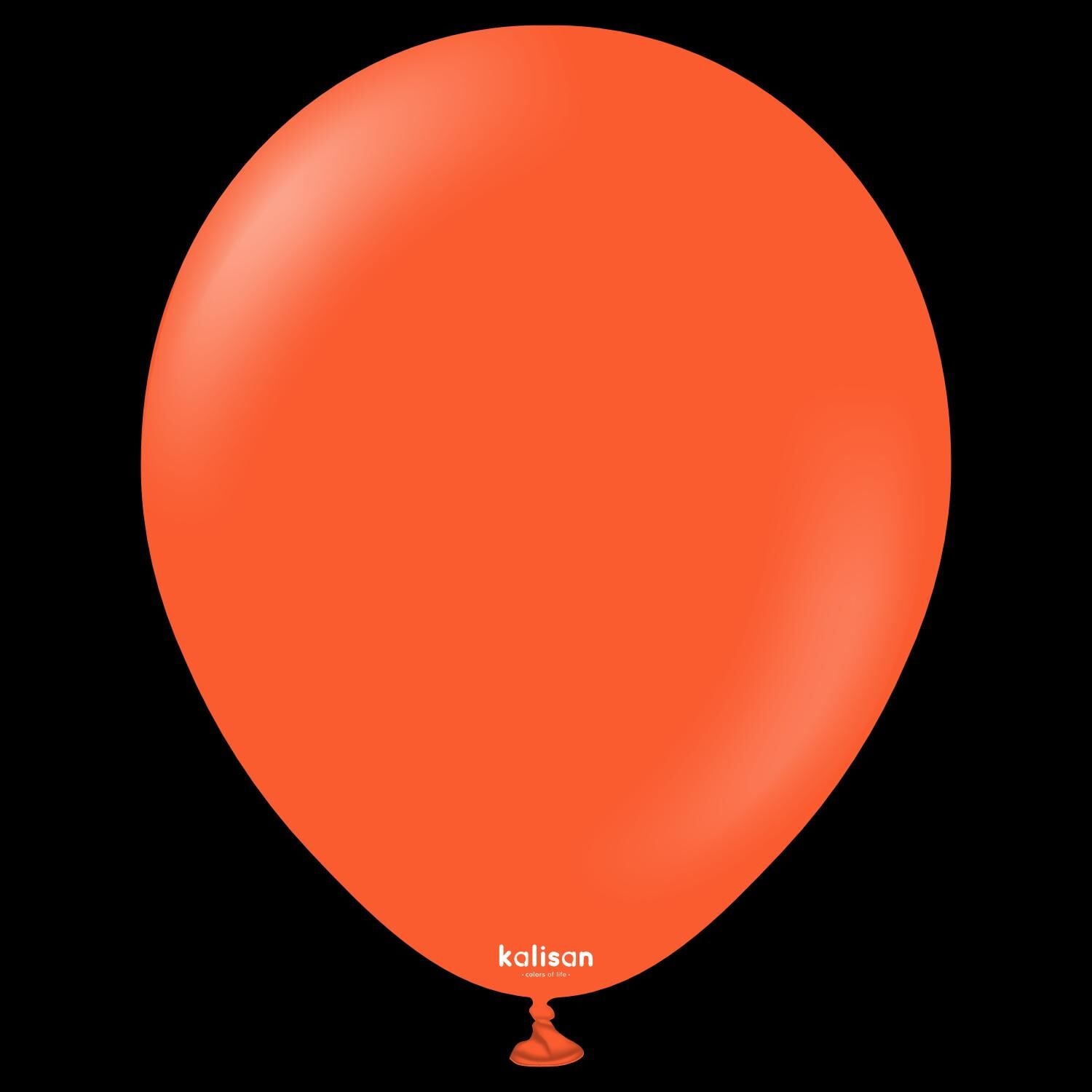 12'' Standart Balon Flame Orange 100’lü