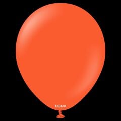 12'' Standart Balon Flame Orange 100’lü
